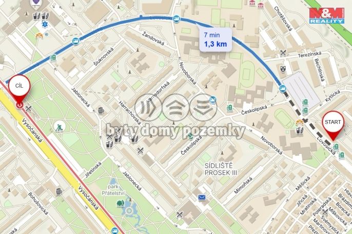 Prodej, Byt 3+1, Praha