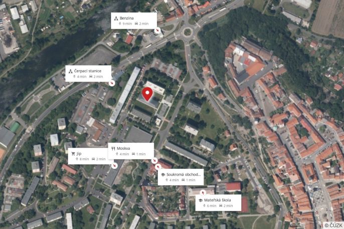 Pronájem, Byt 2+1, Žatec