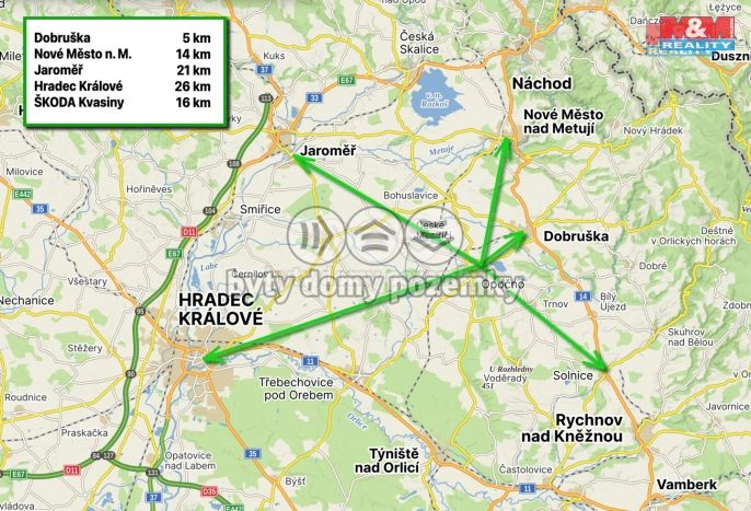 Prodej, Byt 3+1, Opočno