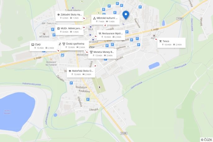 Prodej, Byt 2+1, Habartov