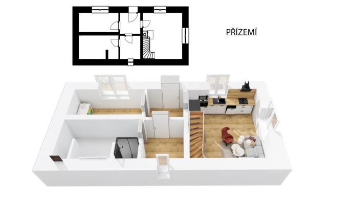 Prodej, Rodinný dům, Zvoleněves