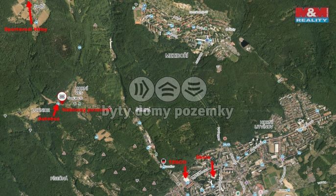 Prodej, Pozemek k bydlení, Litvínov