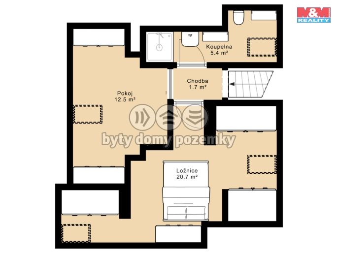 Prodej, Byt 3+kk, Praha