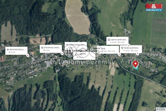 Prodej, Pozemek k bydlení, Lipová-lázně