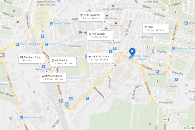 Prodej, Byt 3+1, Benešov