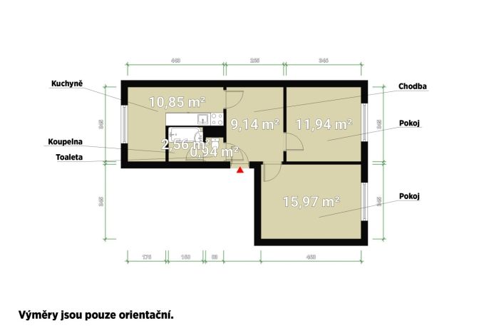 Prodej, Byt 2+1, Přeštice