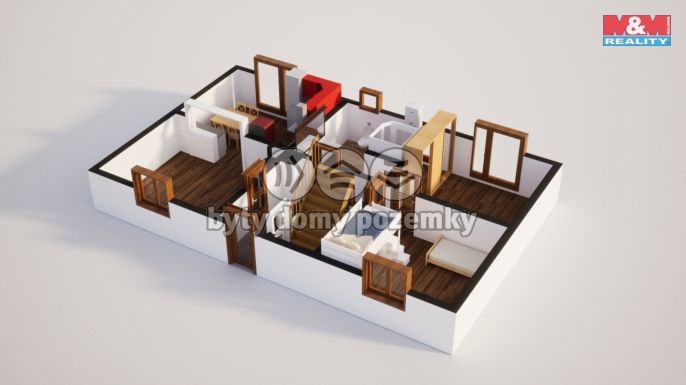 Prodej, Rodinný dům, Hostomice