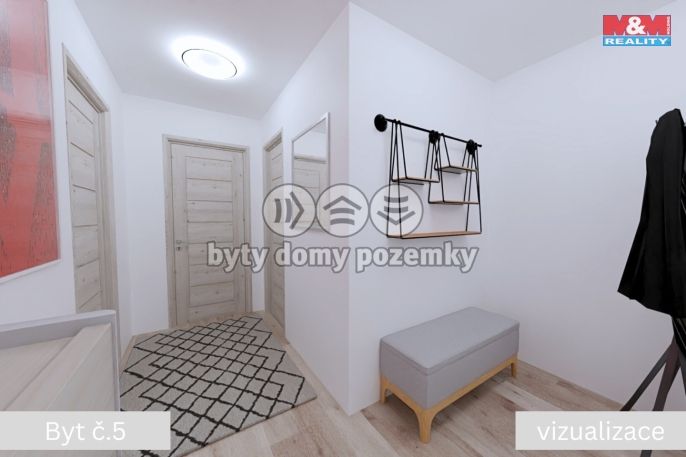 Prodej, Byt 2+kk, Žleby