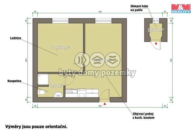 Pronájem, Byt 2+kk, Plzeň
