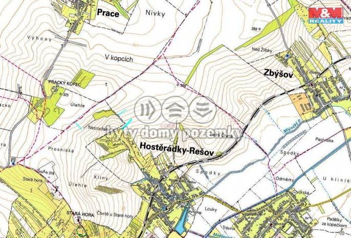 Prodej, Pole, Hostěrádky-Rešov