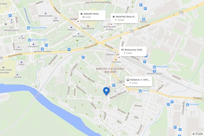 Prodej, Byt 2+1, Klášterec nad Ohří