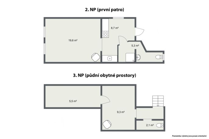 Prodej, Byt 3+1, Svatava