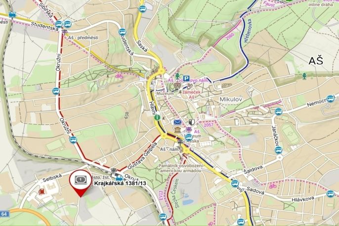 Prodej, Byt 2+1, Aš