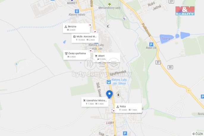 Pronájem, Byt 1+kk, Klatovy