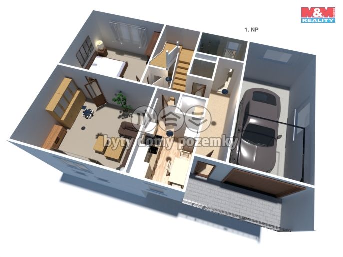 Prodej, Rodinný dům, Louny