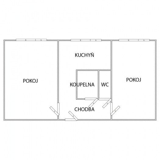 Prodej, Byt 2+1, Klášterec nad Ohří