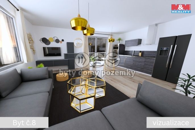 Prodej, Byt 2+kk, Žleby