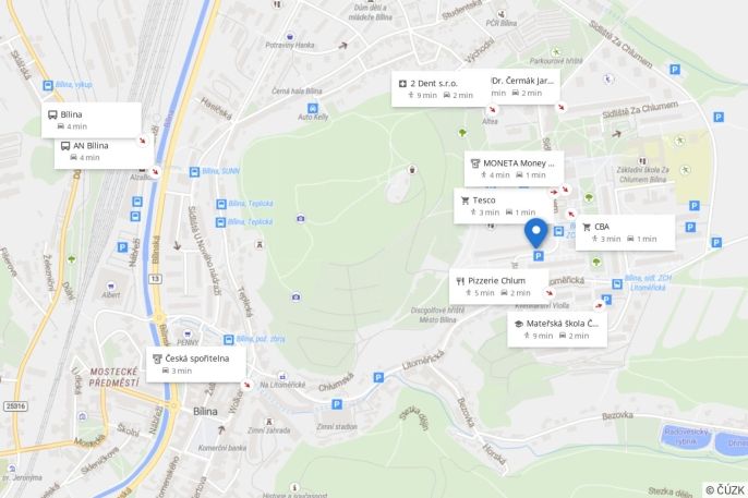 Prodej, Byt 3+1, Bílina