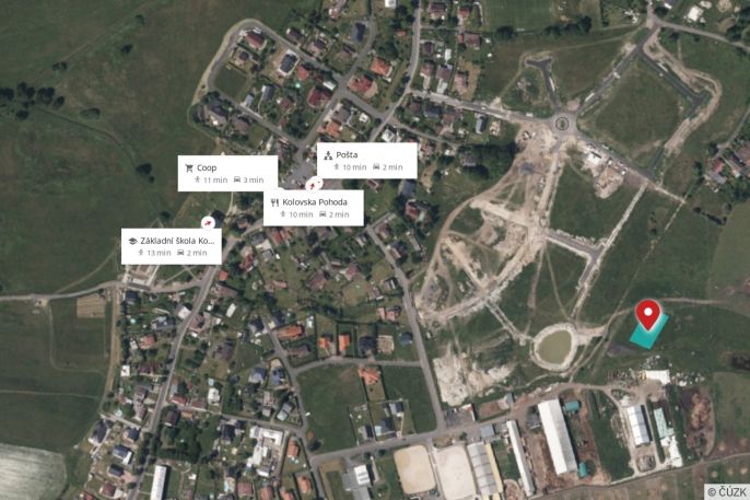 Prodej, Pozemek k bydlení, Kolová