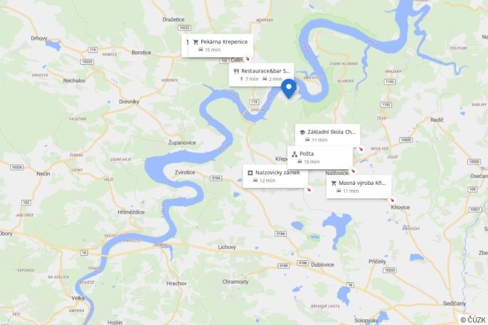 Pronájem, Chata, Nalžovice