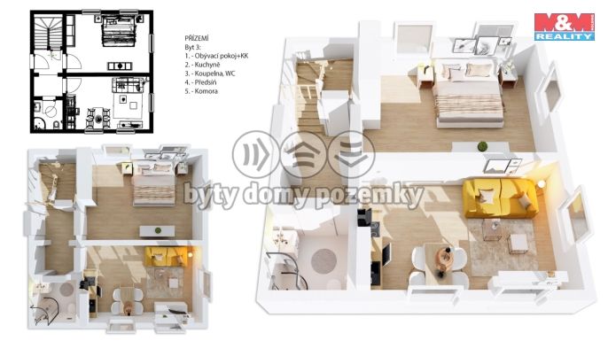 Prodej, Rodinný dům, Horoměřice