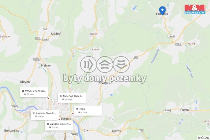 Prodej, Pozemek k bydlení, Prosíčka