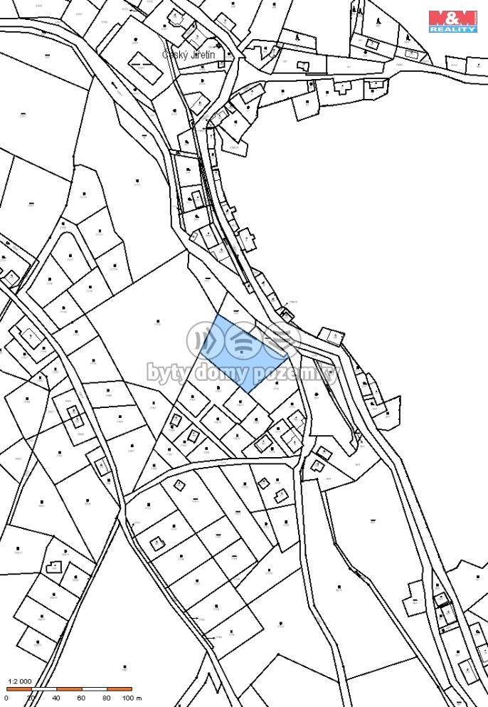 Prodej, Pozemek k bydlení, Český Jiřetín