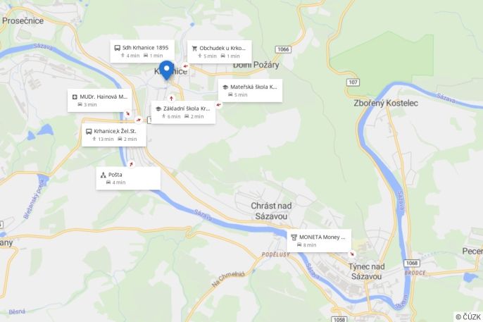 Prodej, Rodinný dům, Krhanice