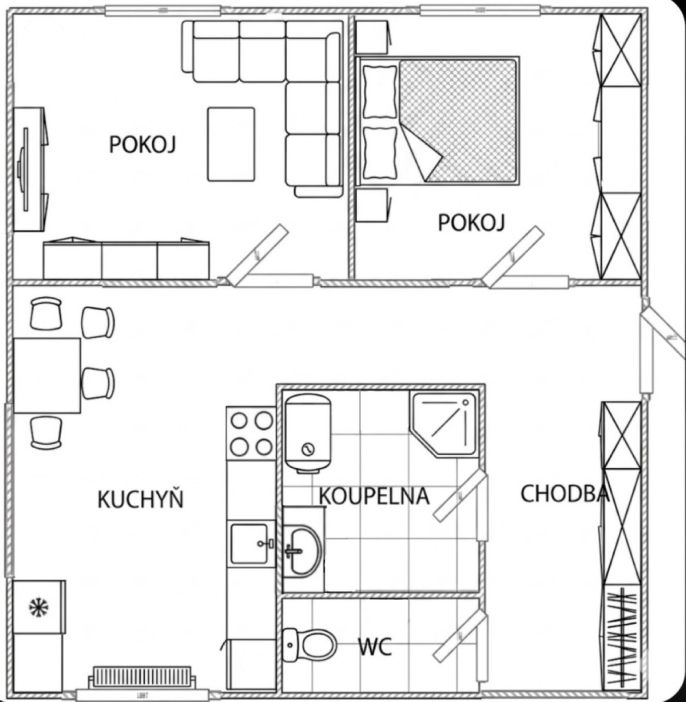 Prodej, Byt 2+1, Frenštát pod Radhoštěm