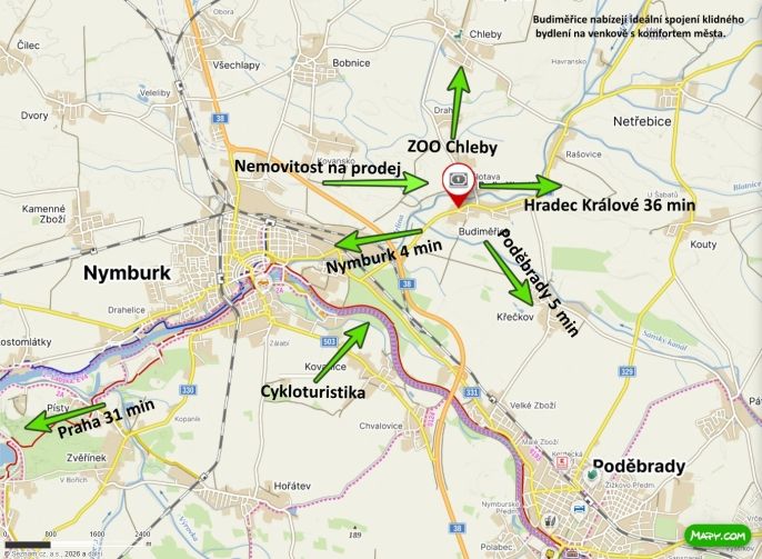 Prodej, Rodinný dům, Budiměřice