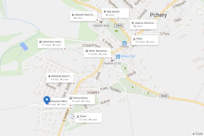 Prodej, Rodinný dům, Pchery