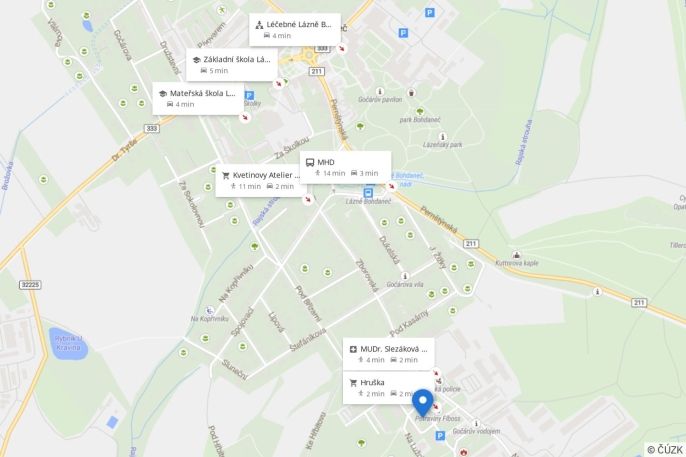 Prodej, Byt 2+1, Lázně Bohdaneč