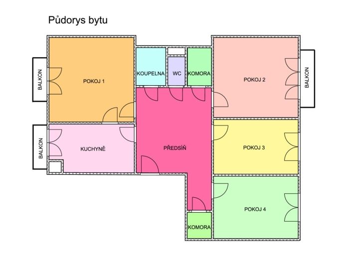 Prodej, Byt 4+1, Ostrava