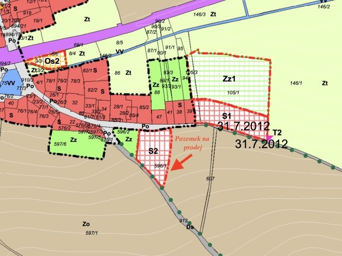 Prodej, Pole, Stehlovice