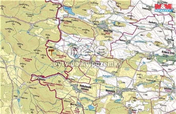 Prodej, Louka, Mašťov