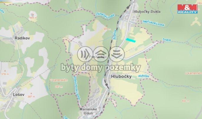 Prodej, Les, Hlubočky