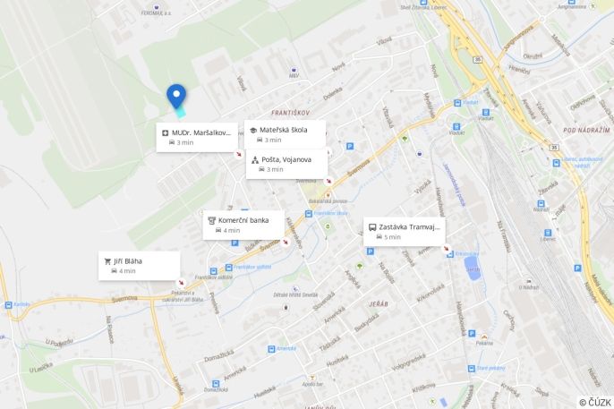 Prodej, Pozemek k bydlení, Liberec