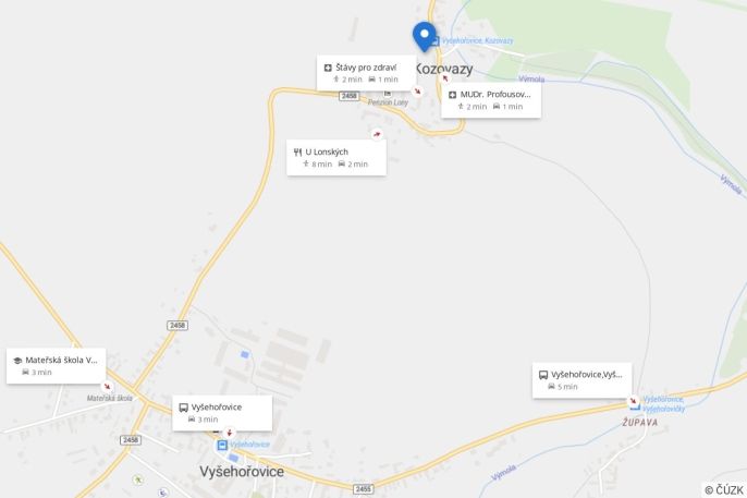 Prodej, Rodinný dům, Vyšehořovice