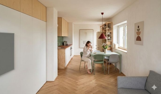 Pronájem, Byt 2+kk, Moravany