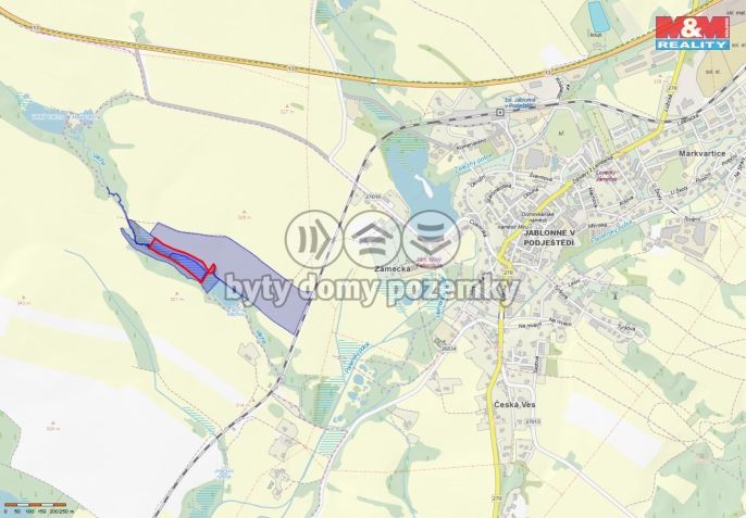 Prodej, Vodní plocha, Jablonné v Podještědí