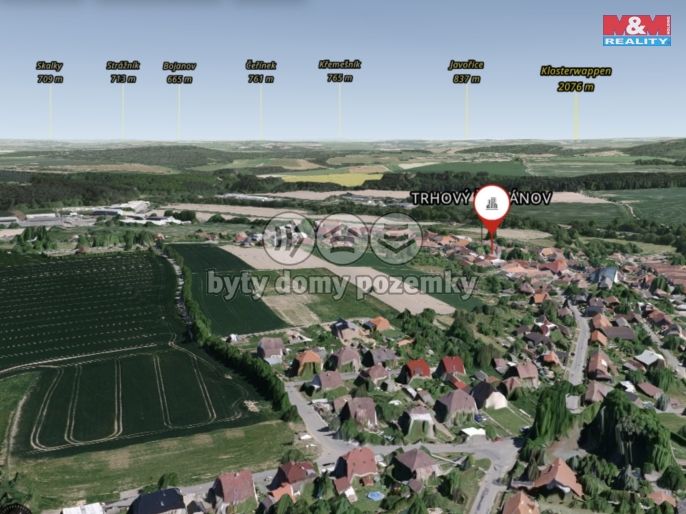 Prodej, Pozemek k bydlení, Trhový Štěpánov