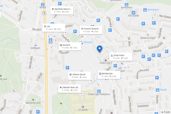 Prodej, Byt 2+kk, Česká Lípa