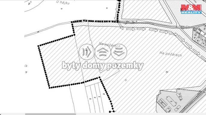 Prodej, Pole, Lázně Toušeň