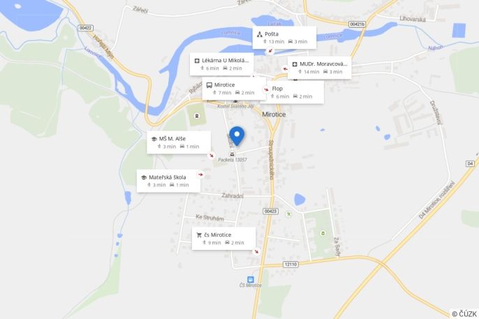 Prodej, Obchod a služby, Mirotice