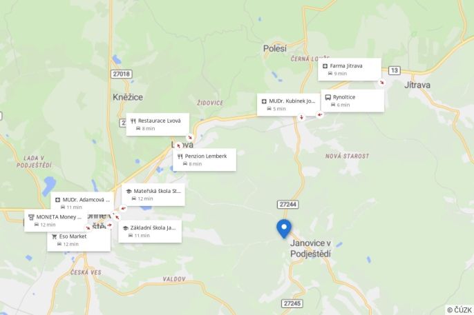 Prodej, Pozemek k bydlení, Janovice v Podještědí
