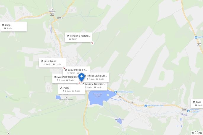 Prodej, Byt 3+1, Dolní Čermná