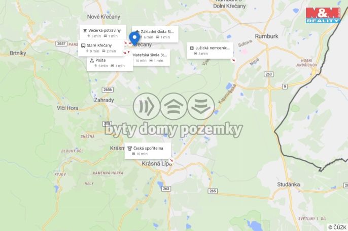 Prodej, Rodinný dům, Staré Křečany