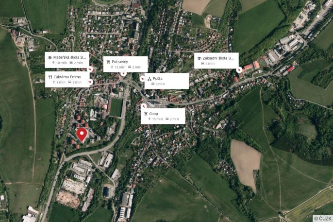 Pronájem, Byt 3+1, Slušovice