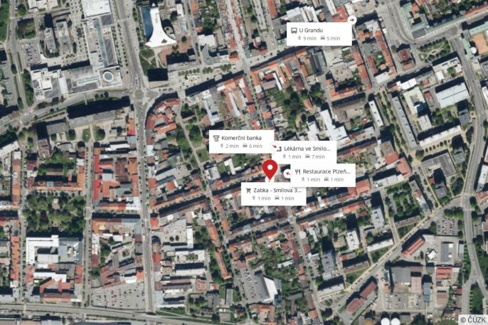 Pronájem, Obchod a služby, Pardubice