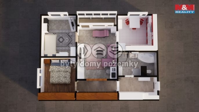 Prodej, Byt 3+1, Nový Bor